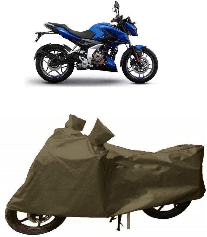 SHIVRAT Two Wheeler Cover for Bajaj  (Pulsar NS-160, Green)