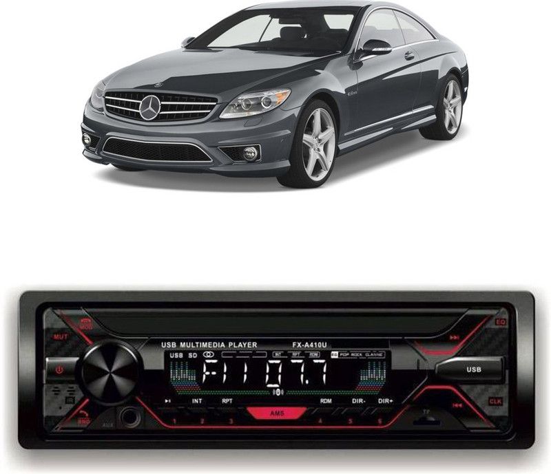 EverLand Car Stereo FX- A100U Car Stereo with Bluetooth, USB, SDCard , Aux E-375 Car Stereo  (Single Din)