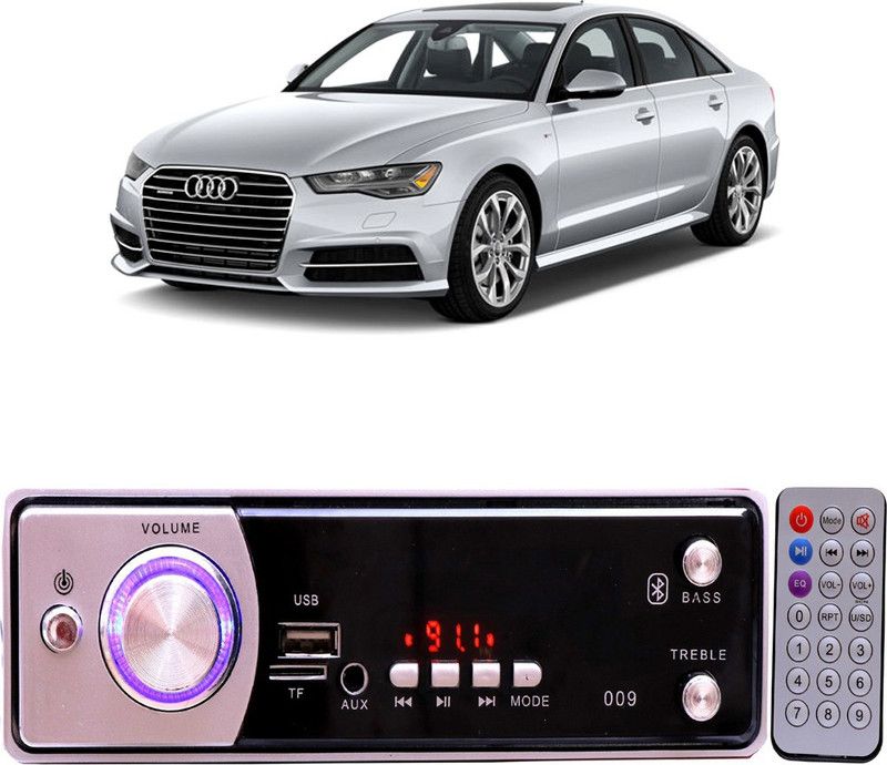 Genipap Silver009 BLUETOOTH/USB/SD/AUX/FM/MP3 Car Stereo ( Single Din) -32 Car Stereo  (Single Din)