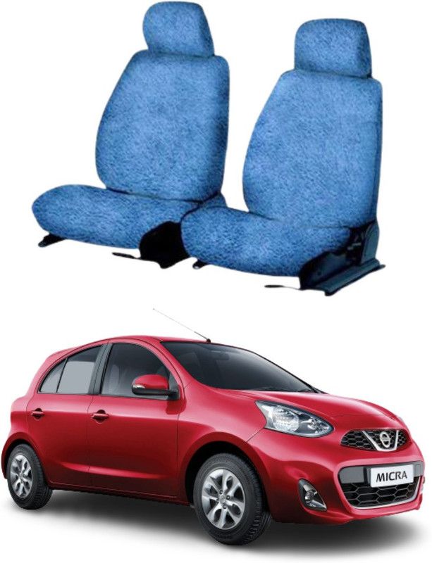 Chiefride Cotton Car Seat Cover For Nissan Micra  (Front Detachable Headrest, Without Back Seat Arm Rest, 5 Seater)