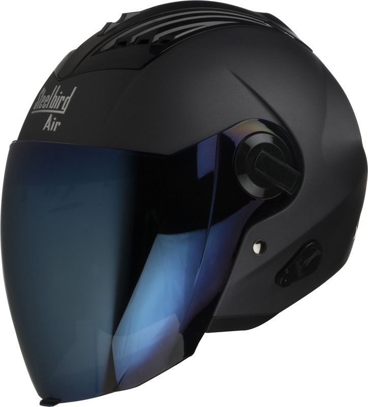 Steelbird Air SBA-3 MATT Motorbike Helmet  (MAT H.GREY)