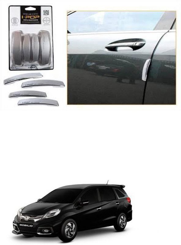 ACCESSORIQUE Plastic Car Door Guard  (Silver, Pack of 4, Honda, Mobilio)