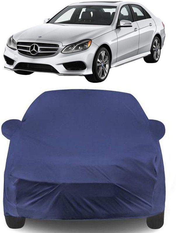 Genipap Car Cover For Mercedes Benz E250 (With Mirror Pockets)  (Blue)