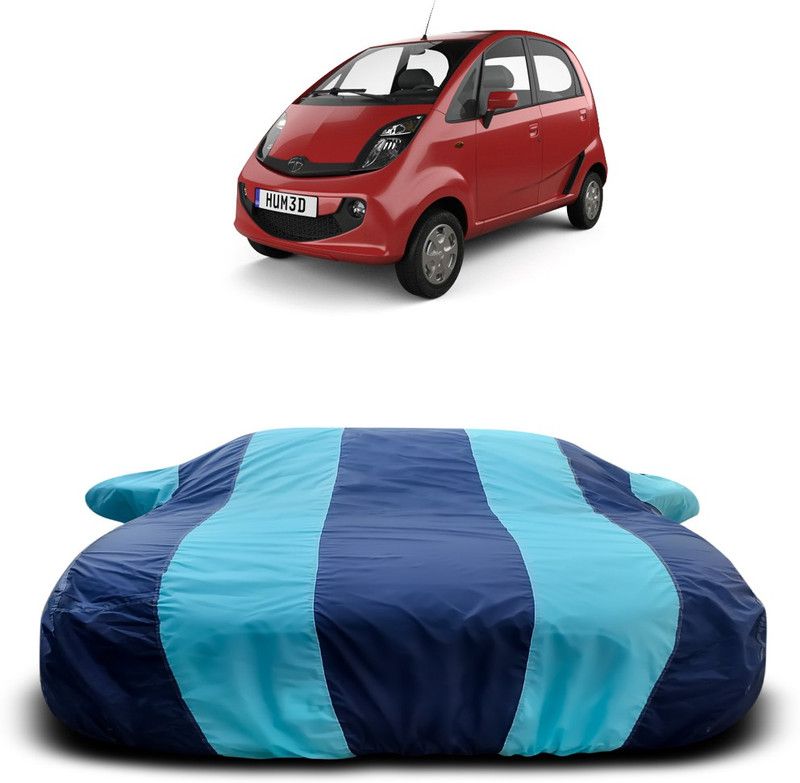Ascension Car Cover For Tata Nano Genx (With Mirror Pockets)  (Blue)