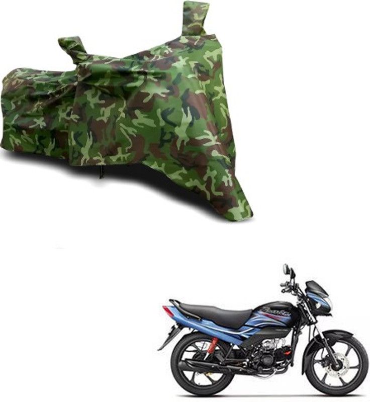 APNEK Waterproof Two Wheeler Cover for Hero  (Passion Plus, Multicolor)