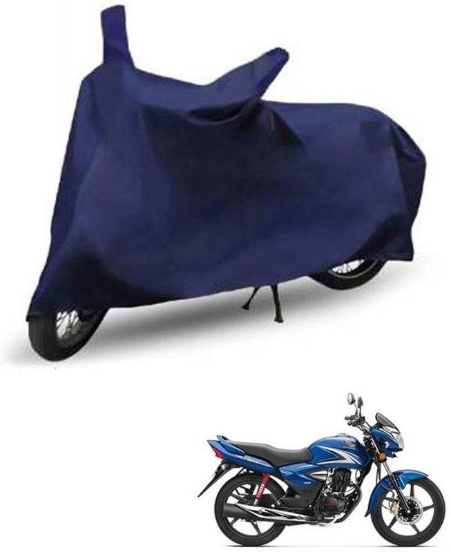 Amarud Waterproof Two Wheeler Cover for Honda  (CB Shine, Blue)
