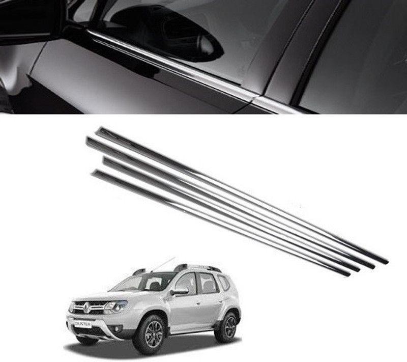 After cars Premium Car Window Lower Garnish 78 Chrome Renault Duster Side Garnish