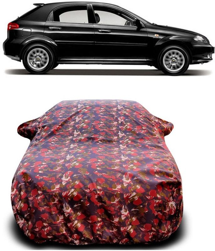 Genipap Car Cover For Chevrolet Optra SRV (With Mirror Pockets)  (Multicolor)