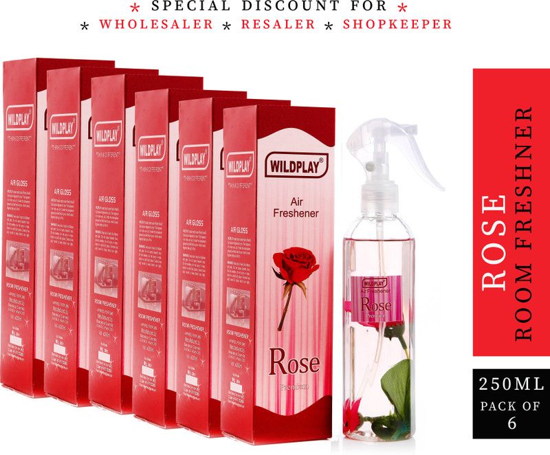 Wildplay rose Spray  (6 x 250 ml)