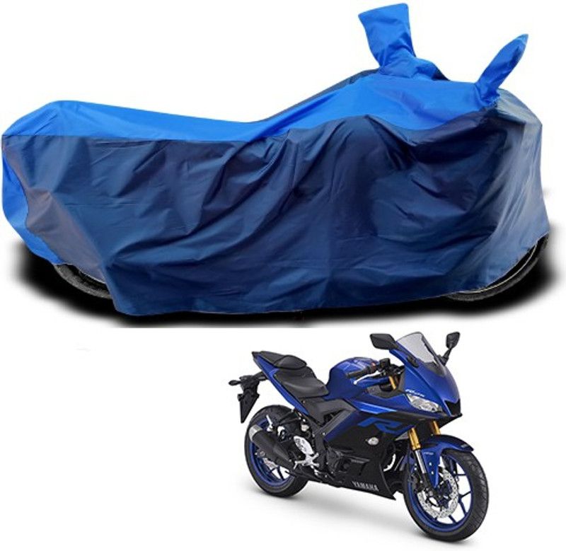 APNEK Waterproof Two Wheeler Cover for Yamaha  (YZF R25, Blue)