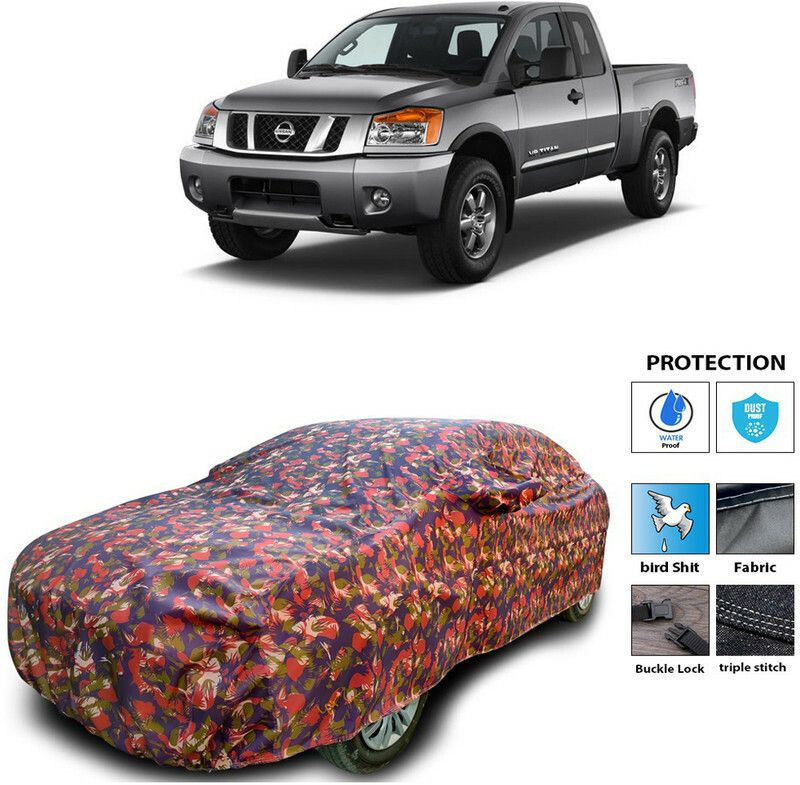 AutoTiger Car Cover For Nissan Titan (With Mirror Pockets)  (Multicolor)