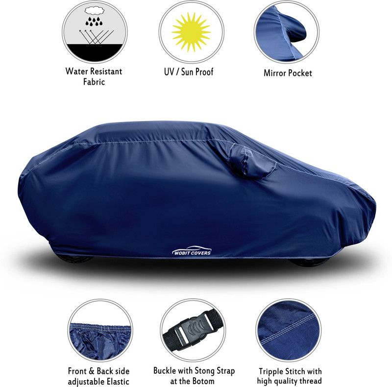 XAFO Car Cover For Tata Indigo XL (With Mirror Pockets)  (Blue)