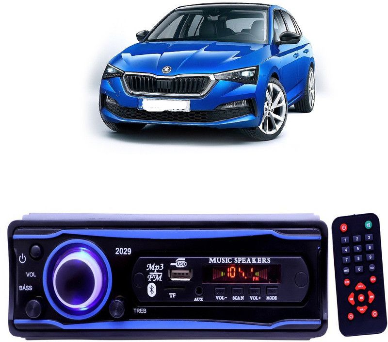 Genipap Blue 2029 USB/AUX/SD/BLUETOOTH/FM/MP3 BOOM MASTER STANDARD- G 482 Car Stereo  (Single Din)