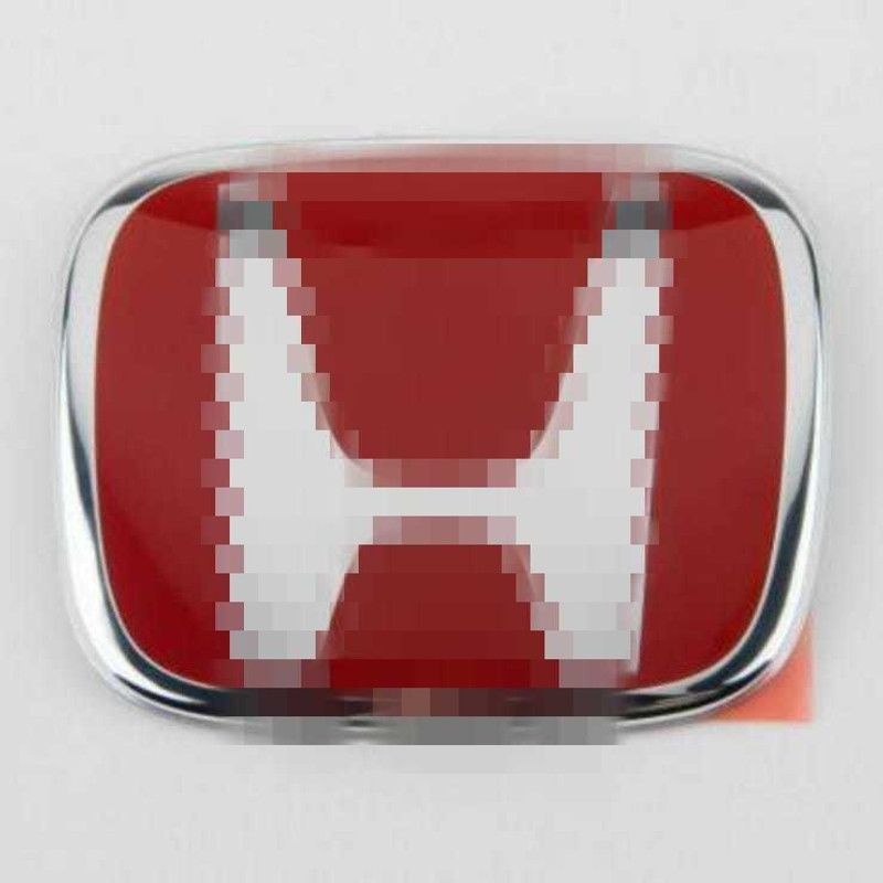 Cloudsale Emblem for Car  (Red, Silver)