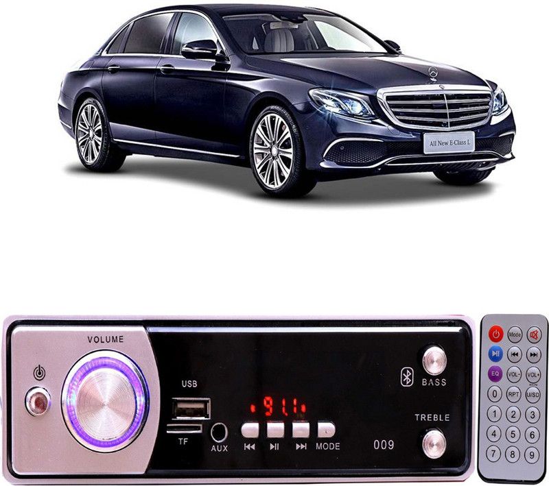 EverLand Silver009 BLUETOOTH/USB/SD/AUX/FM/MP3 Car Stereo ( Single Din) E-380 Car Stereo  (Single Din)