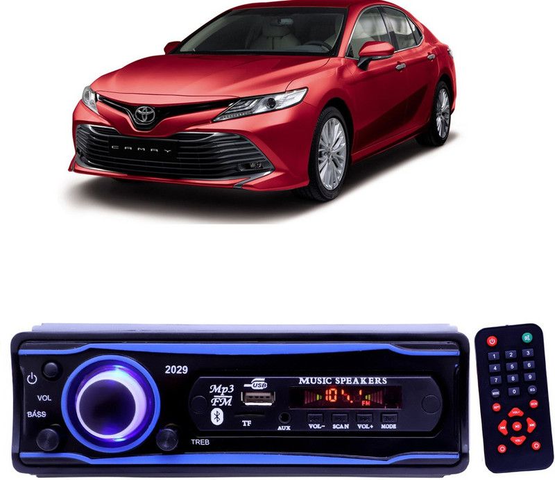 EverLand Blue 2029 USB/AUX/SD/BLUETOOTH/FM/MP3 BOOM MASTER STANDARD- E 570 Car Stereo  (Single Din)