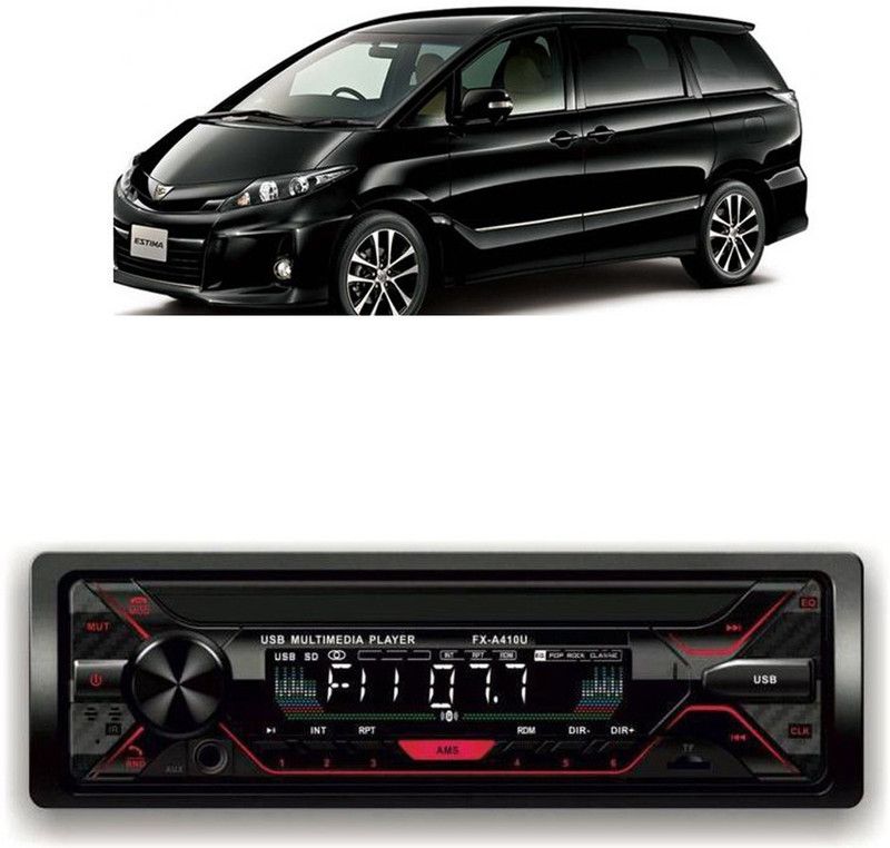 Dvis Car Stereo FX- A100U Car Stereo with Bluetooth, USB, SD Card , Aux D-847 Car Stereo  (Single Din)