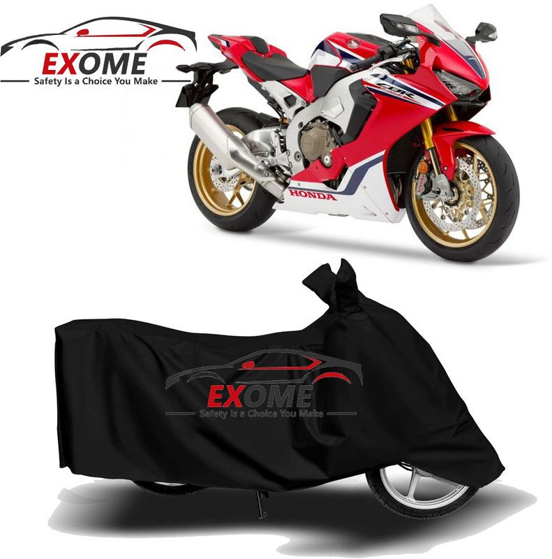ENTIRELY ELITE Two Wheeler Cover for Honda  (CBR1000RR Fireblade, Black)