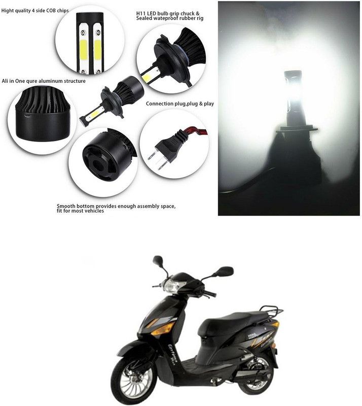 PROEDITION LED Motorcycle Headlight Bulb Hi/Lo Beam LED Car HeadlighT 659 Headlight Car, Motorbike LED (12 V, 12 W)  (Universal For Bike, Universal For Car, Pack of 1)