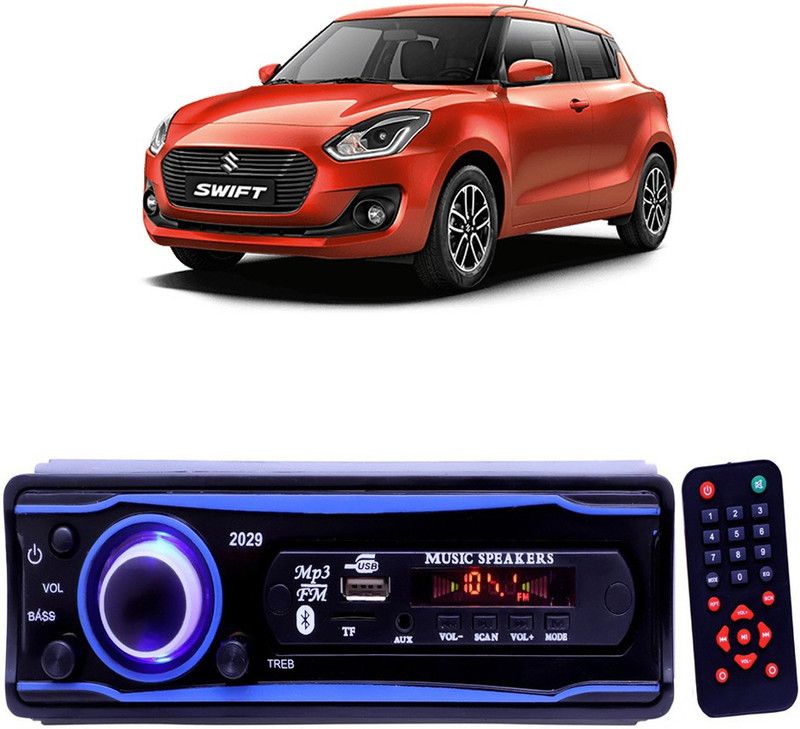 Bluedrum Blue 2029 USB/AUX/SD/BLUETOOTH/FM/MP3 BOOM MASTER STANDARD- B 340 Car Stereo  (Single Din)