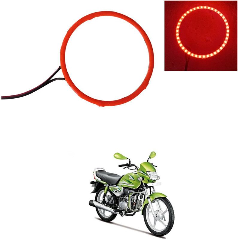 PRTEK 70mm COB Led Angel Eyes Headlight Halo Ring Warning Lamp 280 Projector Lens