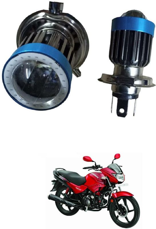 PECUNIA Universal H4 LED Headlight Bulb with Fan for Car/Motorcycles 275 Headlight, Fog Lamp Car, Motorbike LED (12 V, 20 W)  (Universal For Bike, Pack of 1)