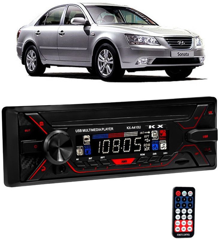 Dvis Car Stereo FX- A100U Car Stereo with Bluetooth, USB, SD Card , Aux D-1293 Car Stereo  (Single Din)