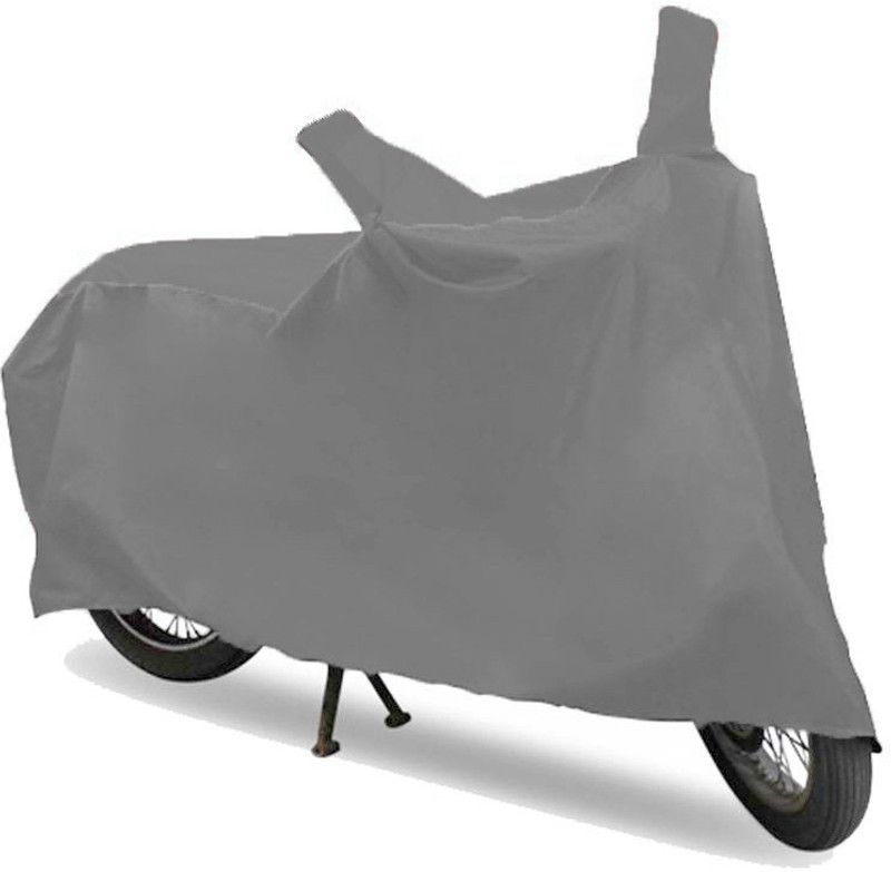Royalrich Two Wheeler Cover for Honda  (CB Twister, Silver)