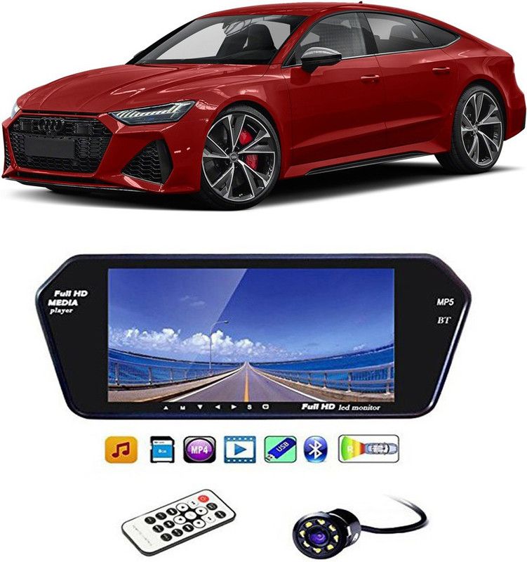 Enfield Works 7InchFull HD Touch Screen Bluetooth LED Screen & LED Reverse Camera E-4139 FullHD Touch Screen Bluetooth LED Screen&+8 LED Reverse Camera E-4139 Vehicle Camera System
