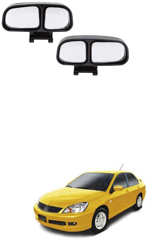 PRTEK Manual Blind Spot Mirror For Mitsubishi Universal For Car  (Left, Right)