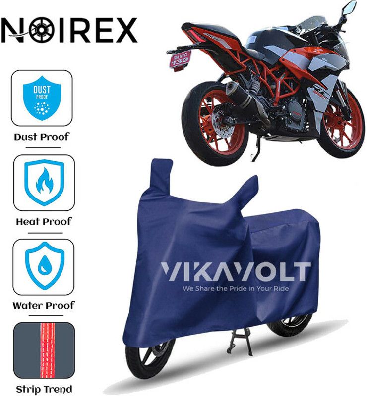 NOIREX Waterproof Two Wheeler Cover for KTM  (RC 390, Blue)