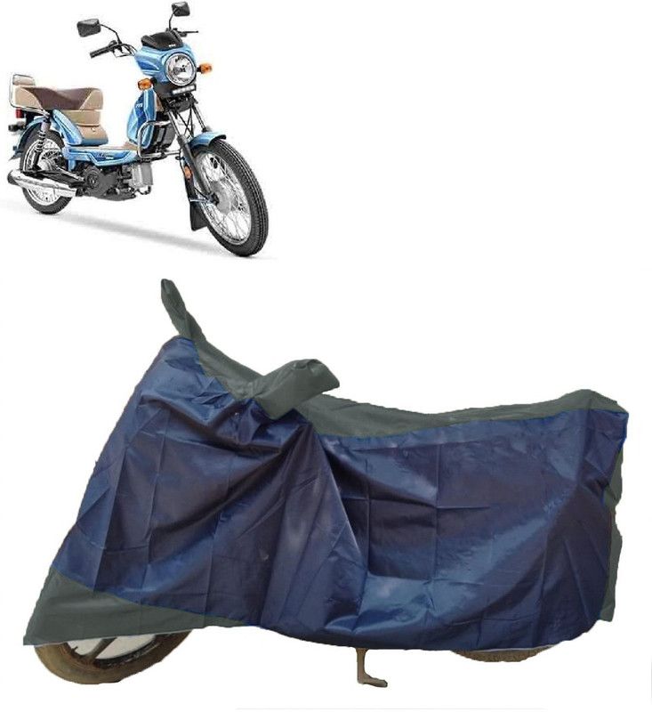 AutoFave Two Wheeler Cover for TVS  (Luna, Multicolor)