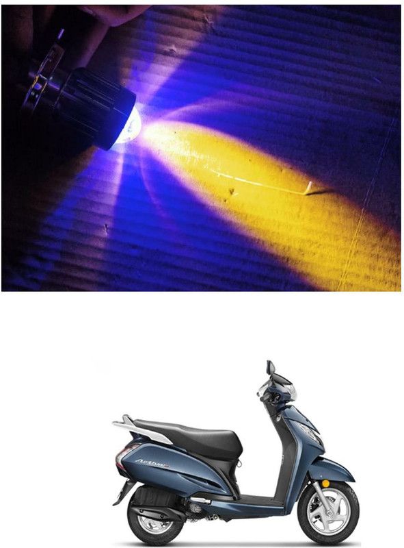 PECUNIA Universal H4 LED Headlight Bulb with Fan for Car/Motorcycles 200 Headlight, Fog Lamp Car, Motorbike LED for Hero (12 V, 20 W)  (Achiever, Pack of 1)