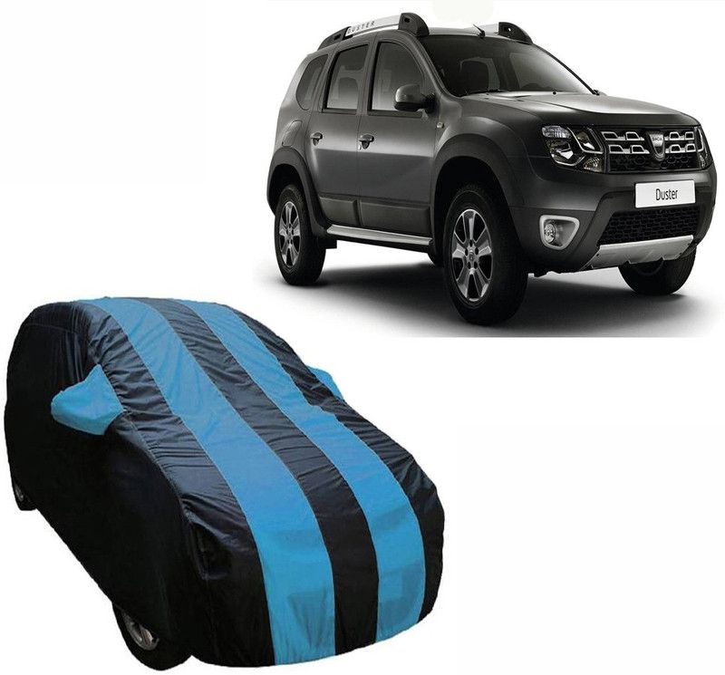 Autoinnovation Car Cover For Renault Duster (With Mirror Pockets)  (Blue, Multicolor)