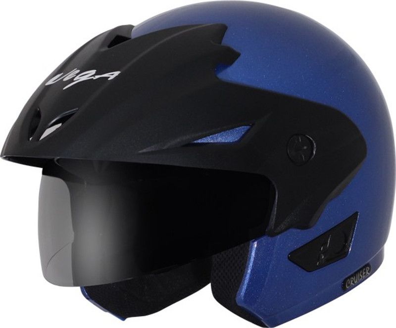 VEGA Cruiser W/P Motorbike Helmet  (Blue)