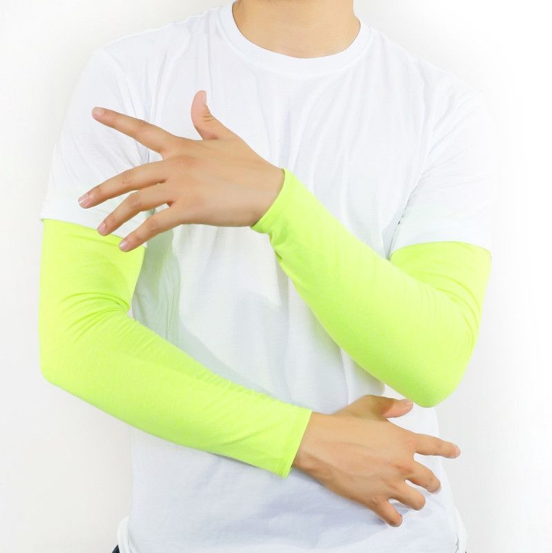 SOUL eTHICS Cotton Arm Sleeve For Men  (Free, Green)