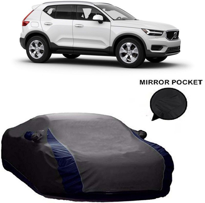 Ascension Car Cover For Volvo XC40 Recharge EV (With Mirror Pockets)  (Grey)