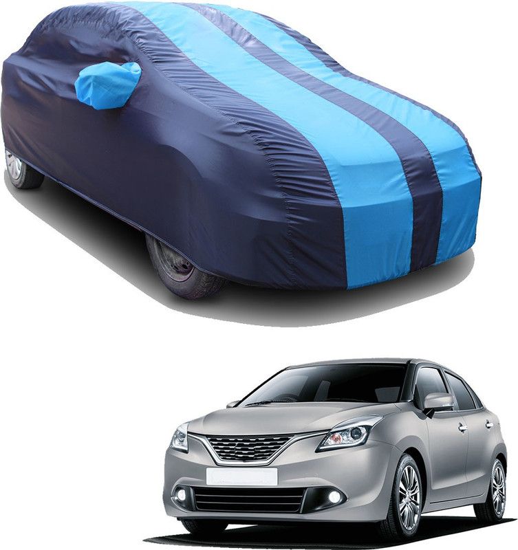 SS FOR YOUR SMART NEEDS Car Cover For Maruti Baleno Alpha CVT Petrol (With Mirror Pockets)  (Blue)