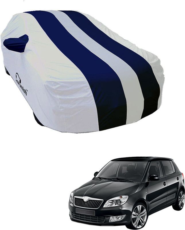 AutoFurnish Car Cover For Skoda Fabia (With Mirror Pockets)  (Multicolor)
