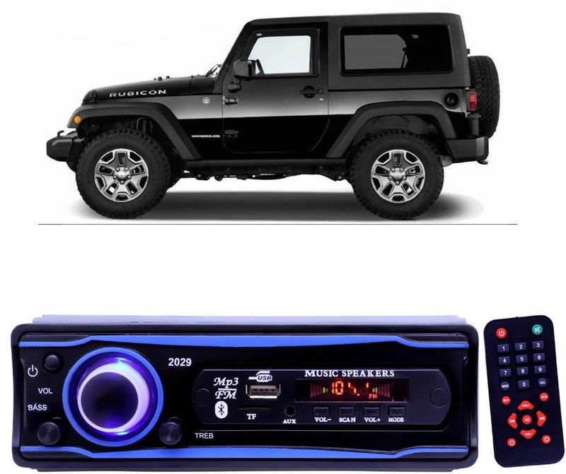 YUNEIK Blue Stereo-999 BLUETOOTH/USB/SD/AUX/FM/MP3 (BLUE & Black)Y-279 Car Stereo  (Single Din)