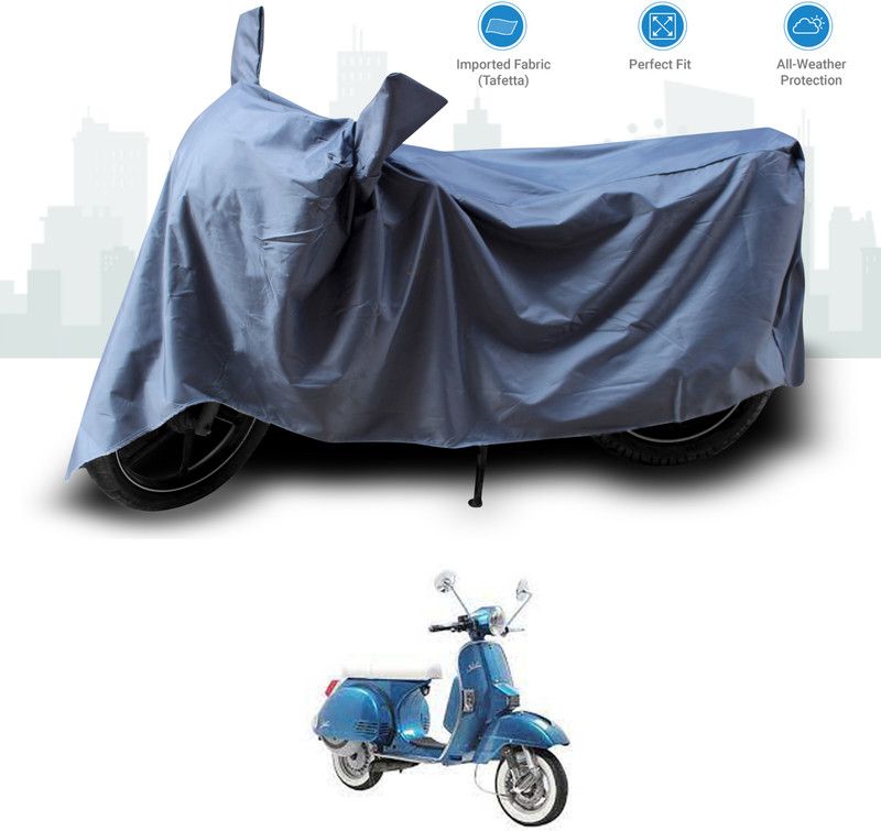 GOSHIV-car and bike accessories Two Wheeler Cover for LML  (Star Sport, Grey)