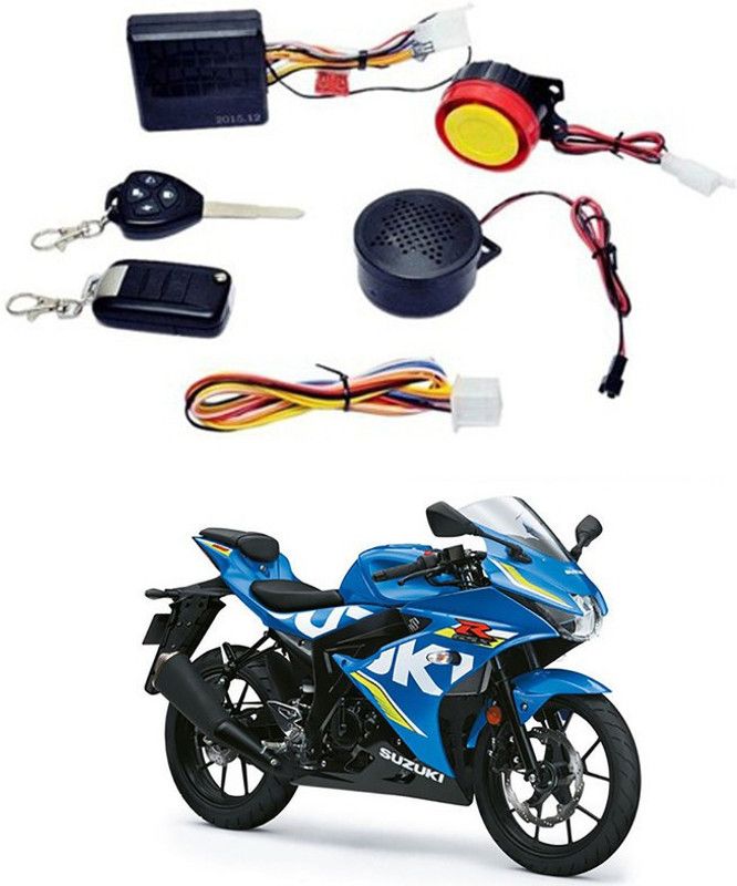Enfield Works Two-way Bike Alarm Kit  (Siren, Flashing Light 125 dB)