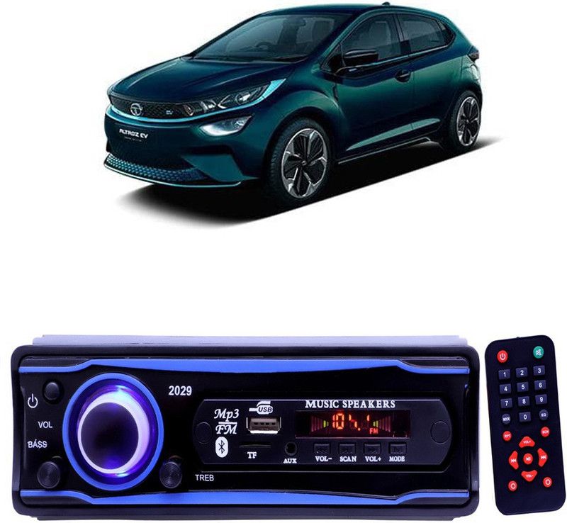 YUNEIK Blue 2029 USB/AUX/SD/BLUETOOTH/FM/MP3 BOOM MASTER STANDARD- Y 507 Car Stereo  (Single Din)