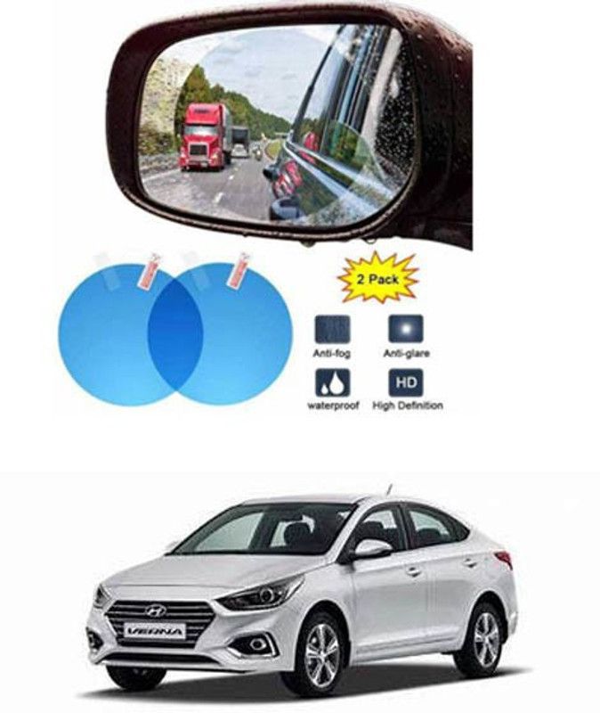 APICAL Car Mirror Blue Rain Blocker For Fluidic Verna Car Mirror Rain Blocker  (Blue)
