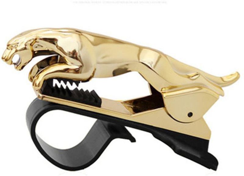 RHONNIUM Car Mobile Holder for Dashboard  (Gold)