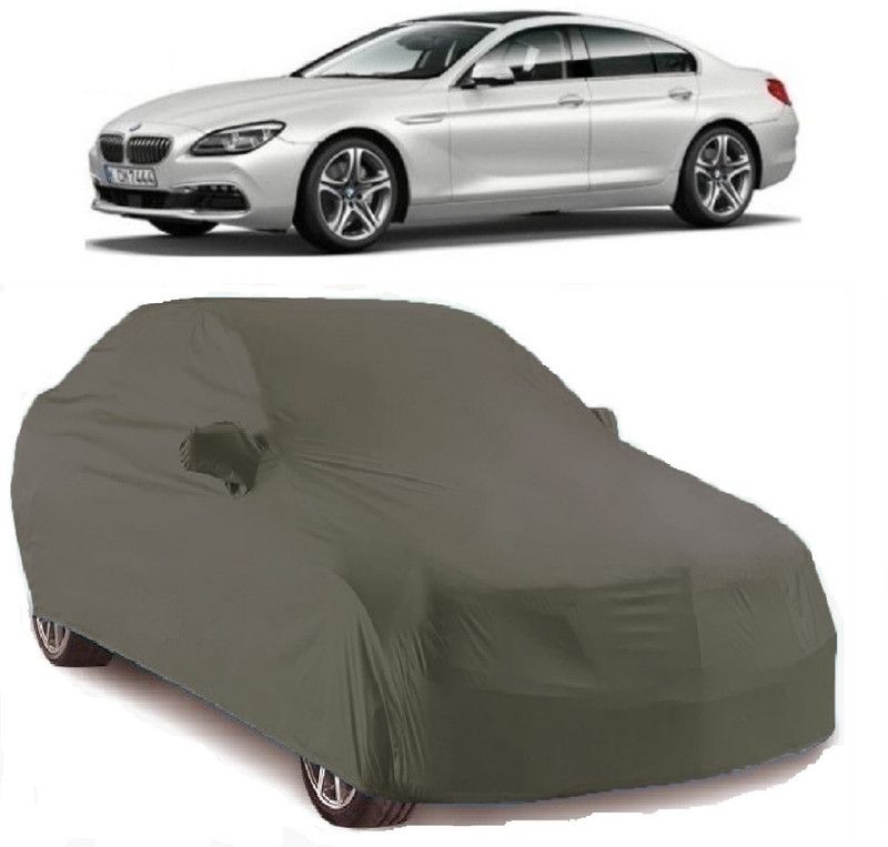 Gargi Traders Car Cover For BMW 640D (With Mirror Pockets)  (Grey)