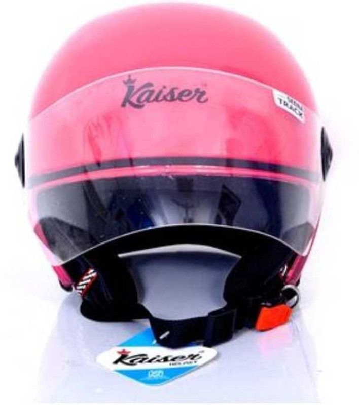 Kaiser TRACK PINK Motorbike Helmet  (TRACK PINK)