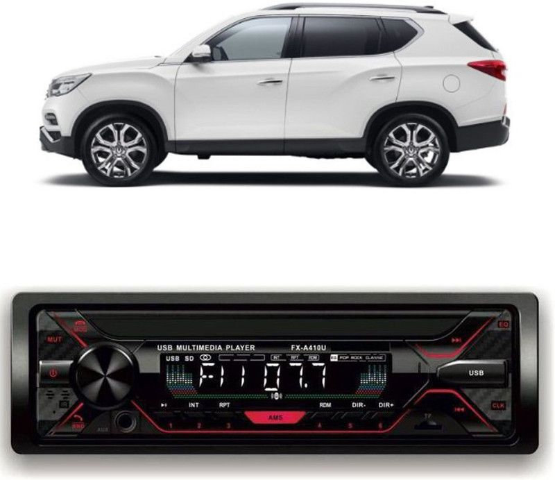 Genipap Car Stereo FX- A100U Car Stereo with Bluetooth, USB, SDCard , Aux G-294 Car Stereo  (Single Din)