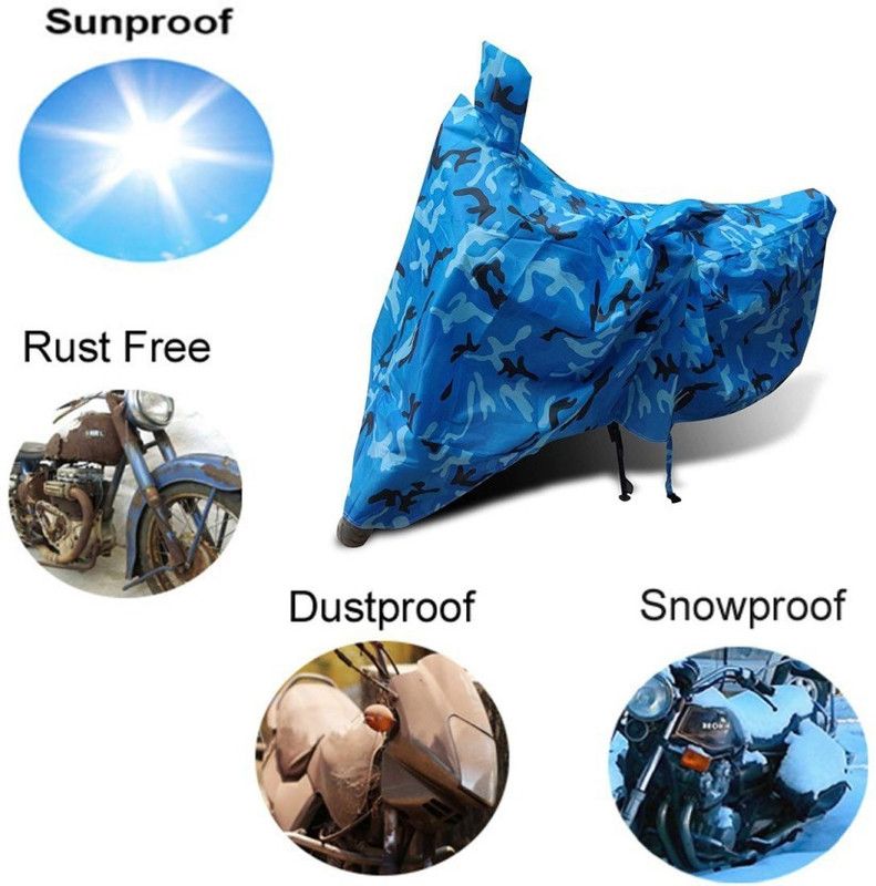 Human Plus Two Wheeler Cover for Hero  (Maestro Edge, Blue)