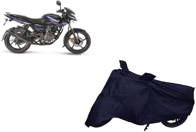 Auto Oprema Waterproof Two Wheeler Cover for Bajaj  (Pulsar 135 LS DTS-i, Blue)